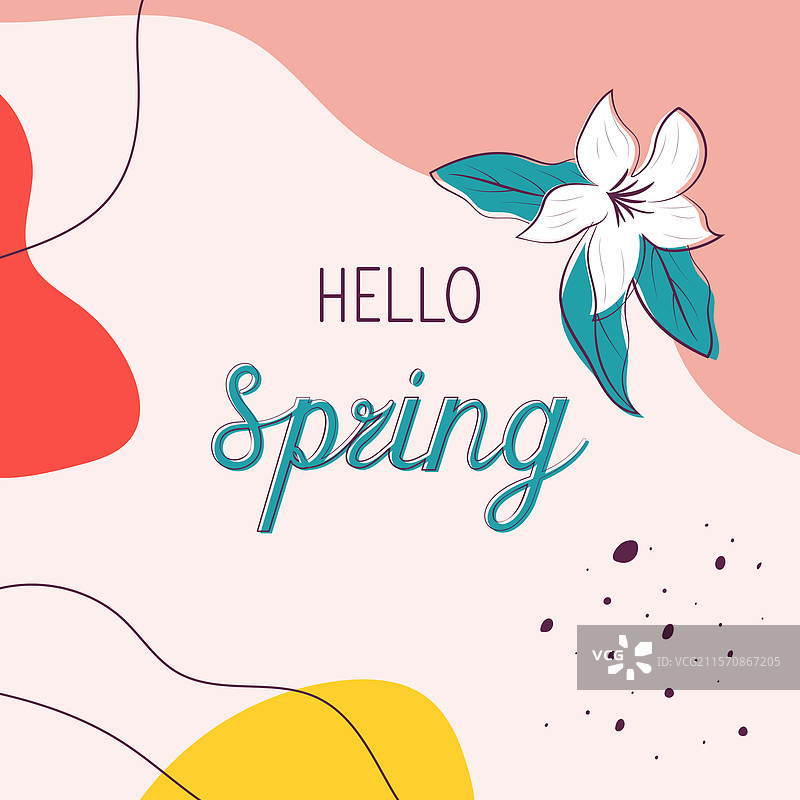 春天的背景图片素材