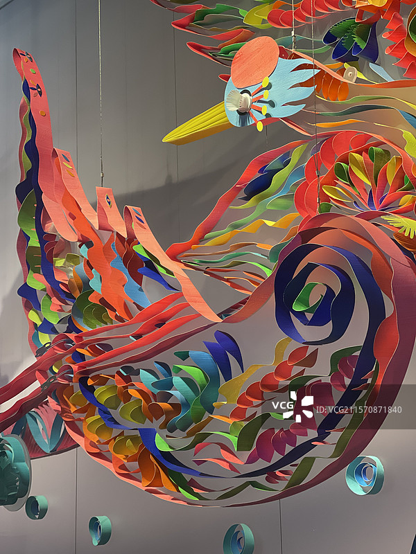 广东佛山岭南新天地剪纸图片素材