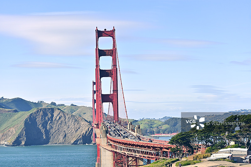 旧金山金门大桥图片素材