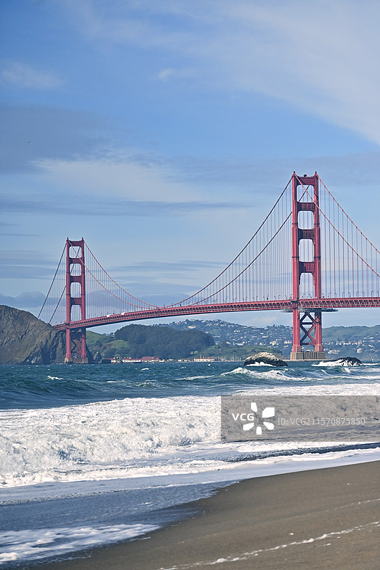 旧金山金门大桥图片素材