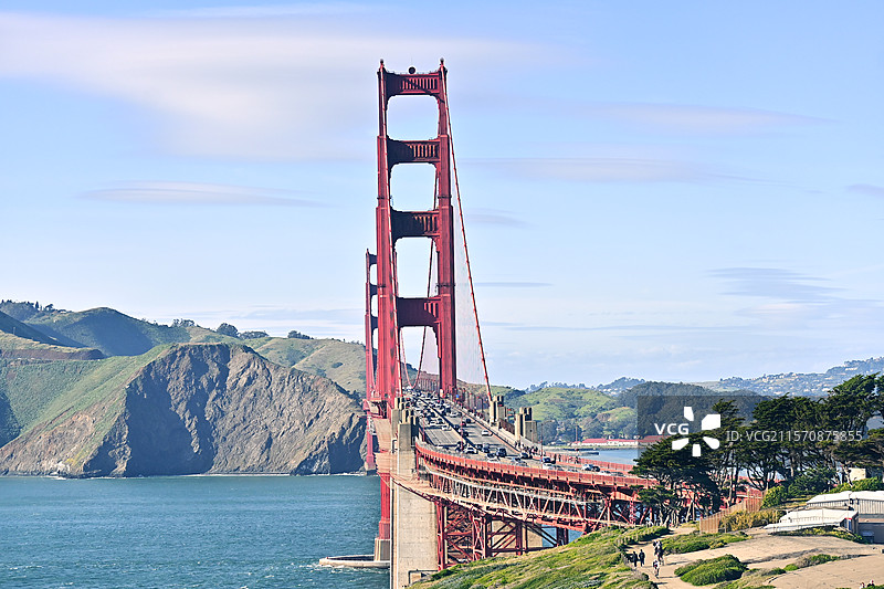 旧金山金门大桥图片素材