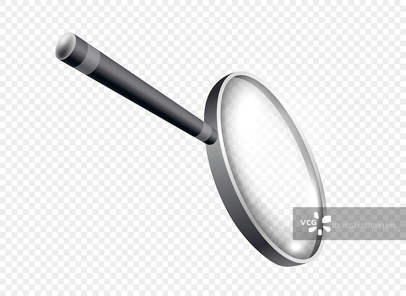 magnifiying glass loupe for investigations and图片素材