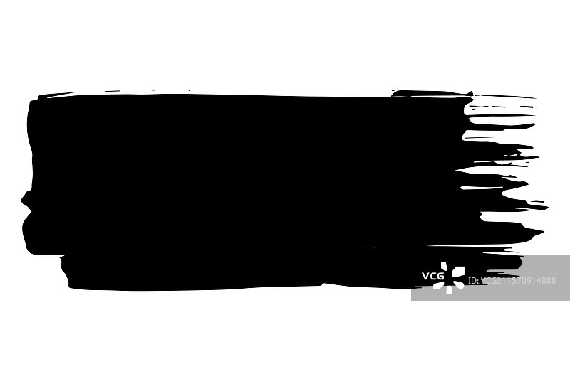 抽象水彩画，孤立的粗糙效果图片素材