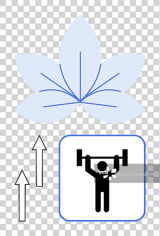 健身与健康融合力量训练图片素材