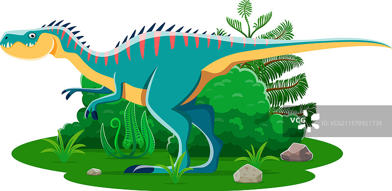 杜布雷乌洛龙史前恐龙角色图片素材