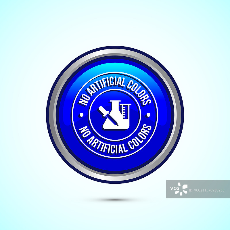 无人工色素图标设计图片素材