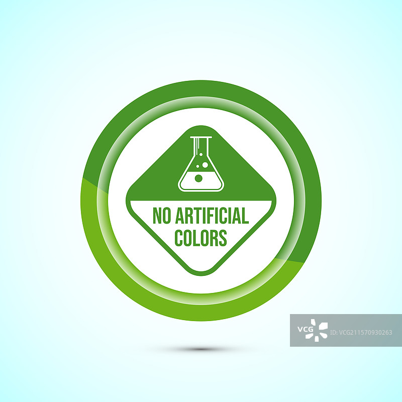 无人工色素图标设计图片素材