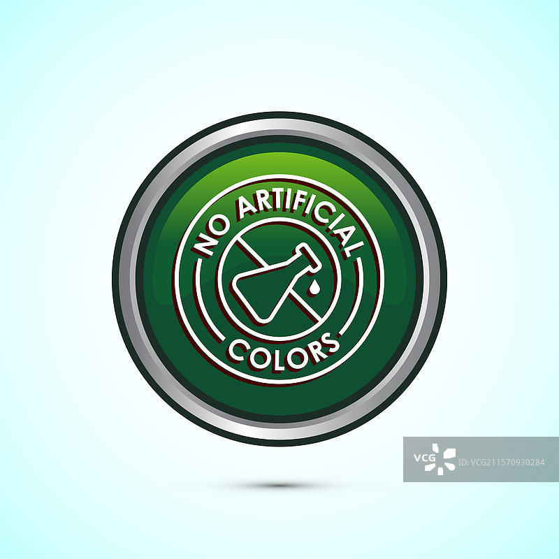 无人工色素图标设计图片素材