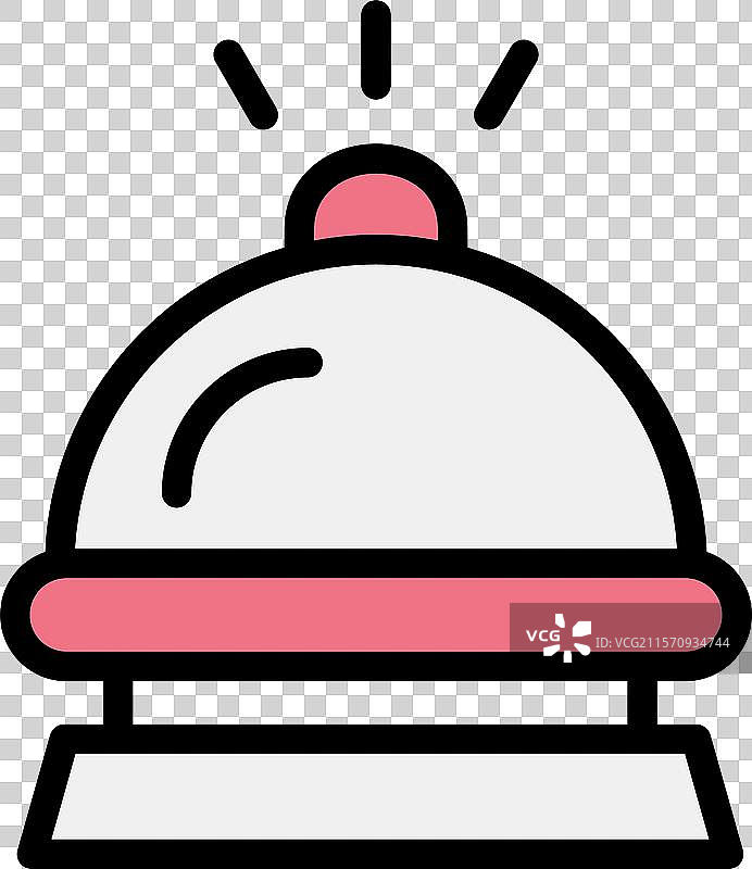 酒店铃铛图标设计图片素材