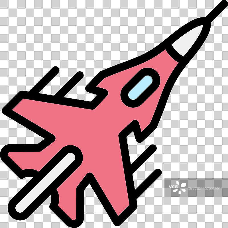 喷气机图标设计图片素材