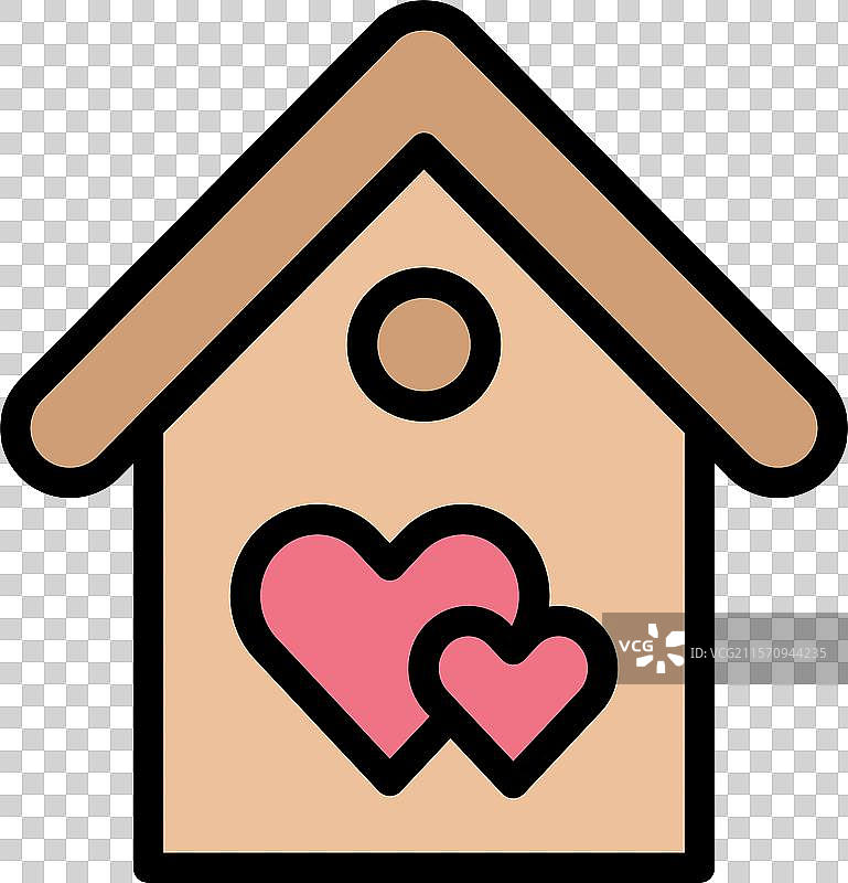 梦幻房屋图标设计图片素材