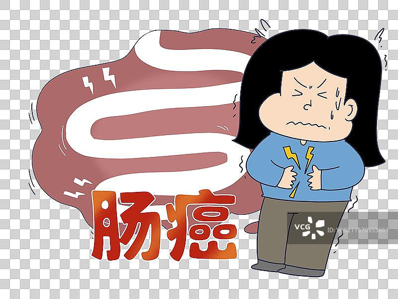 肠癌患者病人图片素材