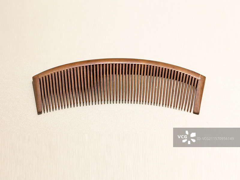 木梳 明 上海市李惠利中学明墓 上海博物馆东馆图片素材