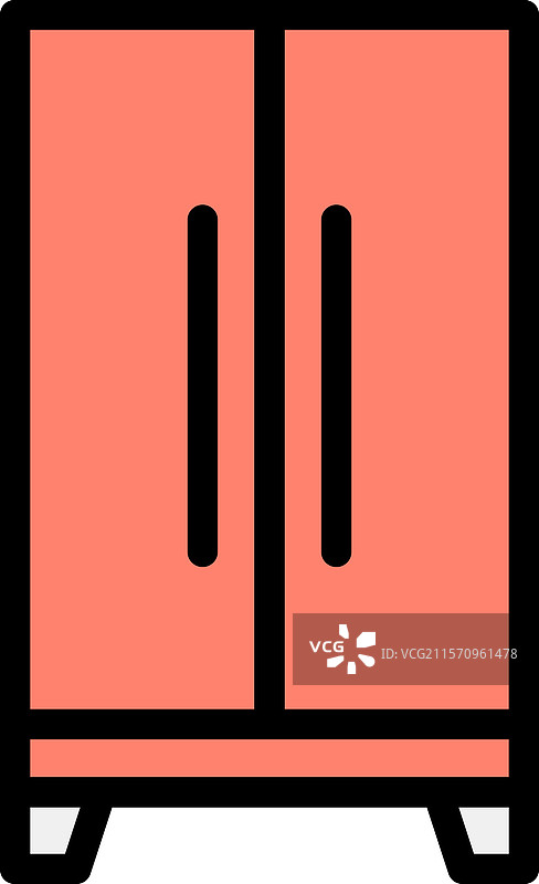 冰箱图标设计图片素材