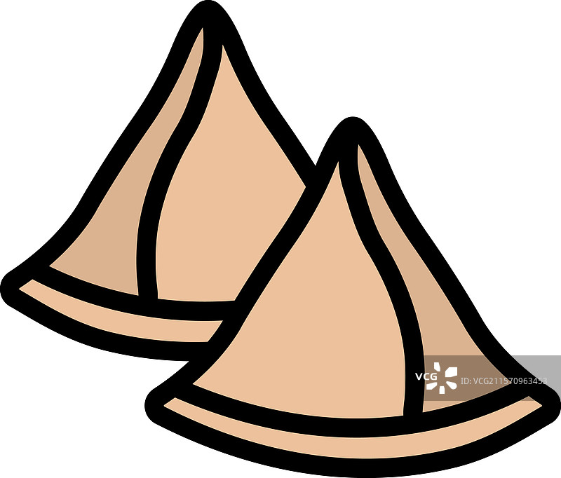 萨莫萨图标设计图片素材