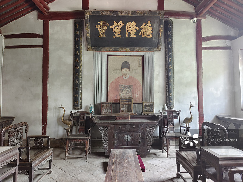 烟台栖霞牟氏庄园体恕斋图片素材