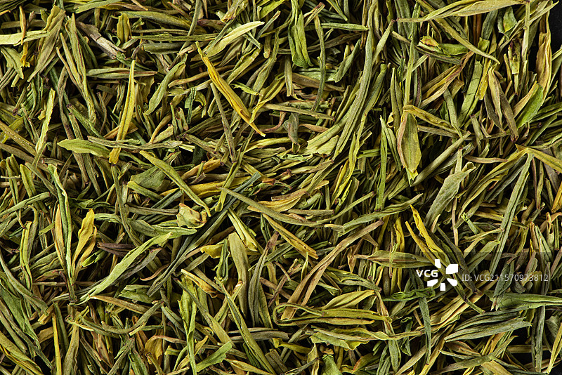 晒干茶叶特写背景图片素材