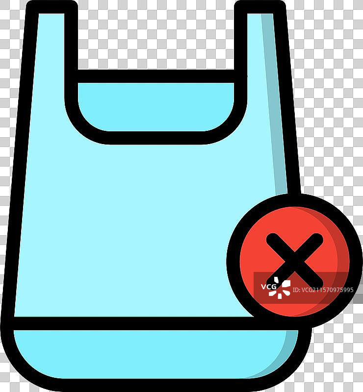 无塑料袋图标设计图片素材