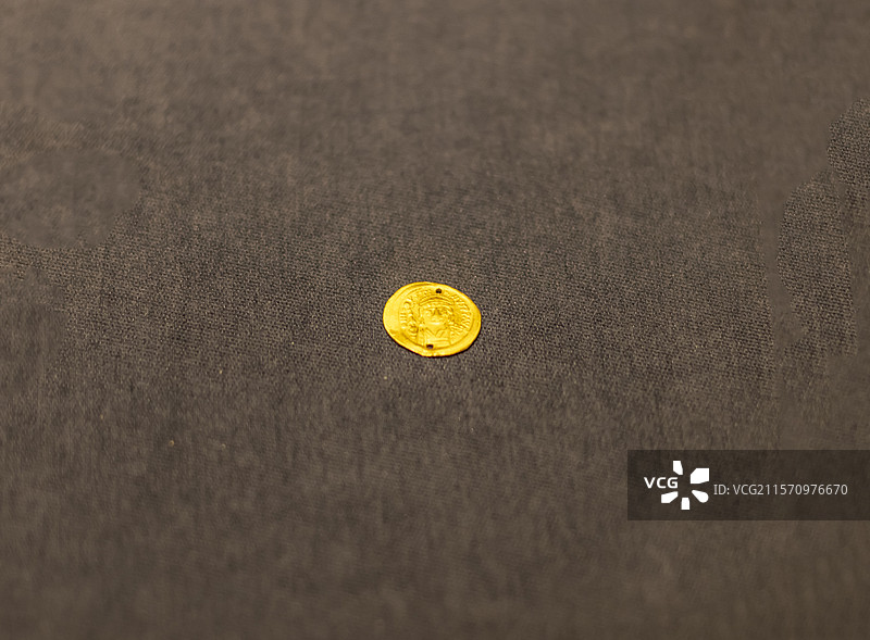 拜占庭金币 唐 固原博物馆图片素材