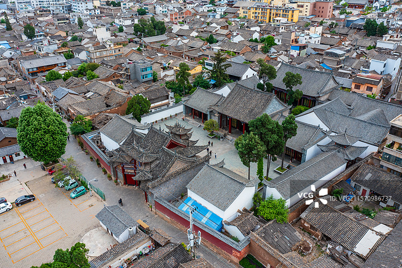 云南省曲靖市会泽古城江西会馆图片素材