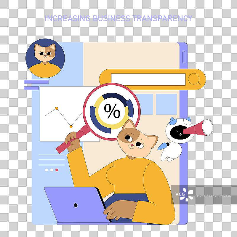 管理者的平面人工智能图片素材