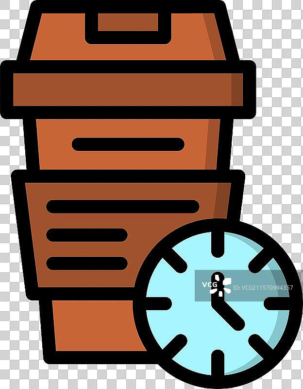 咖啡时间图标设计图片素材