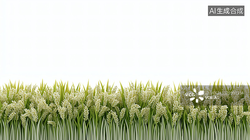 【AI数字艺术】盛开的麦田壁纸图片素材