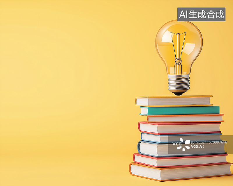 【AI数字艺术】创意与知识的结合图片素材