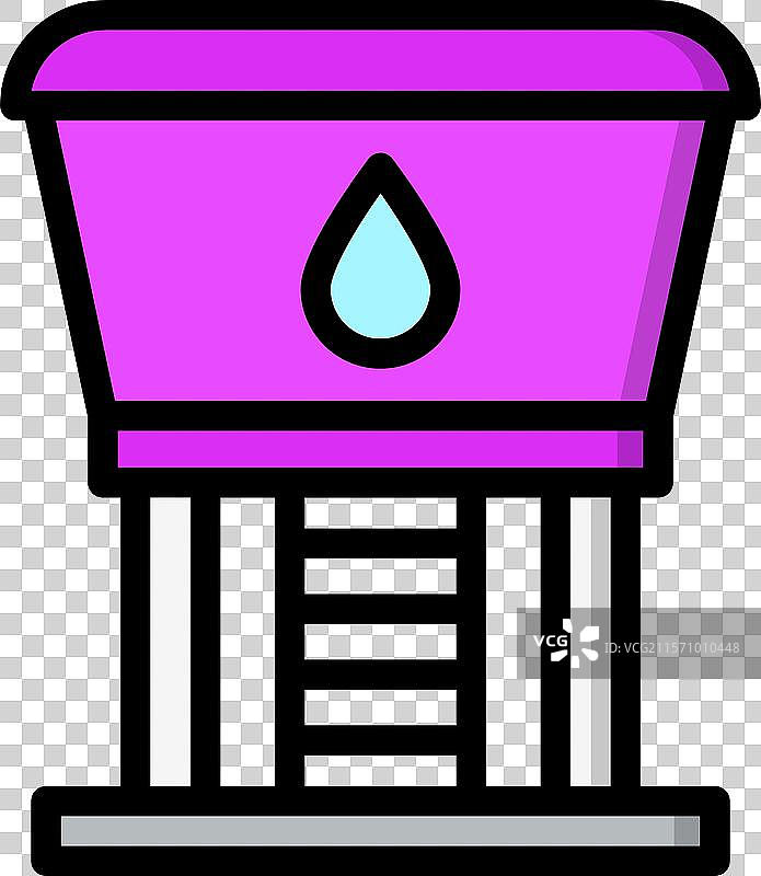 水塔图标设计图片素材