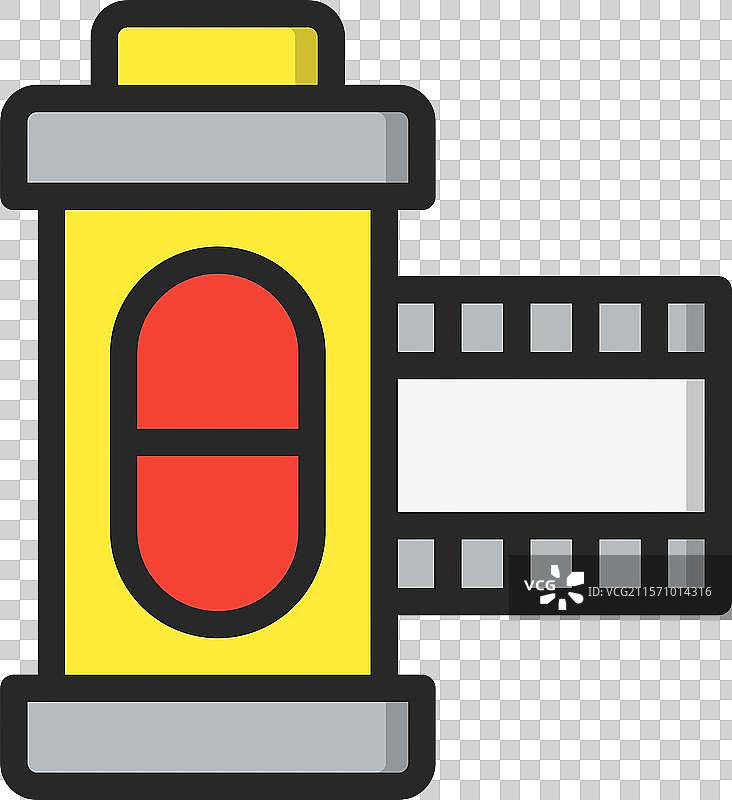 柯达胶卷图标设计图片素材