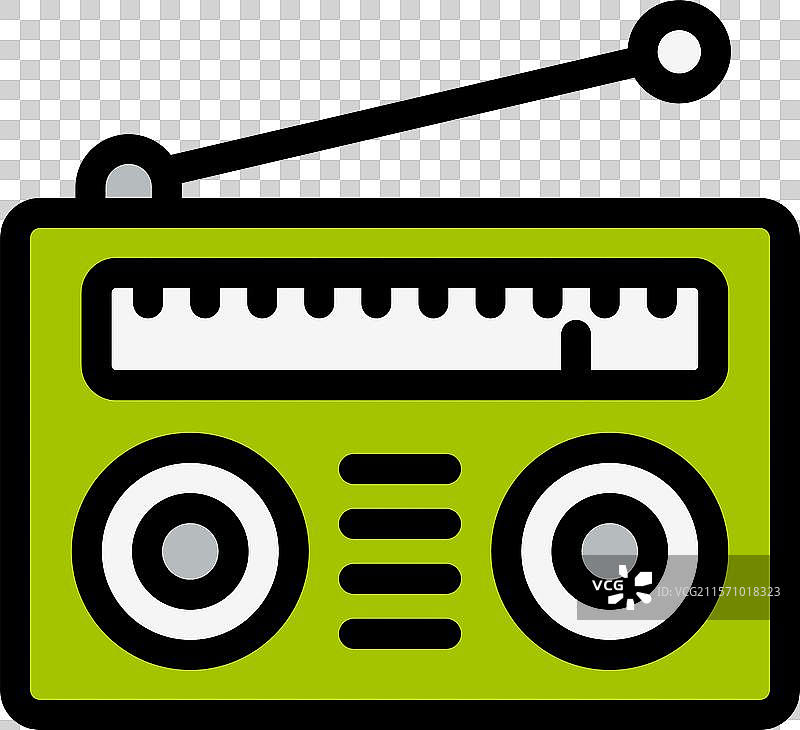 收音机图标设计图片素材