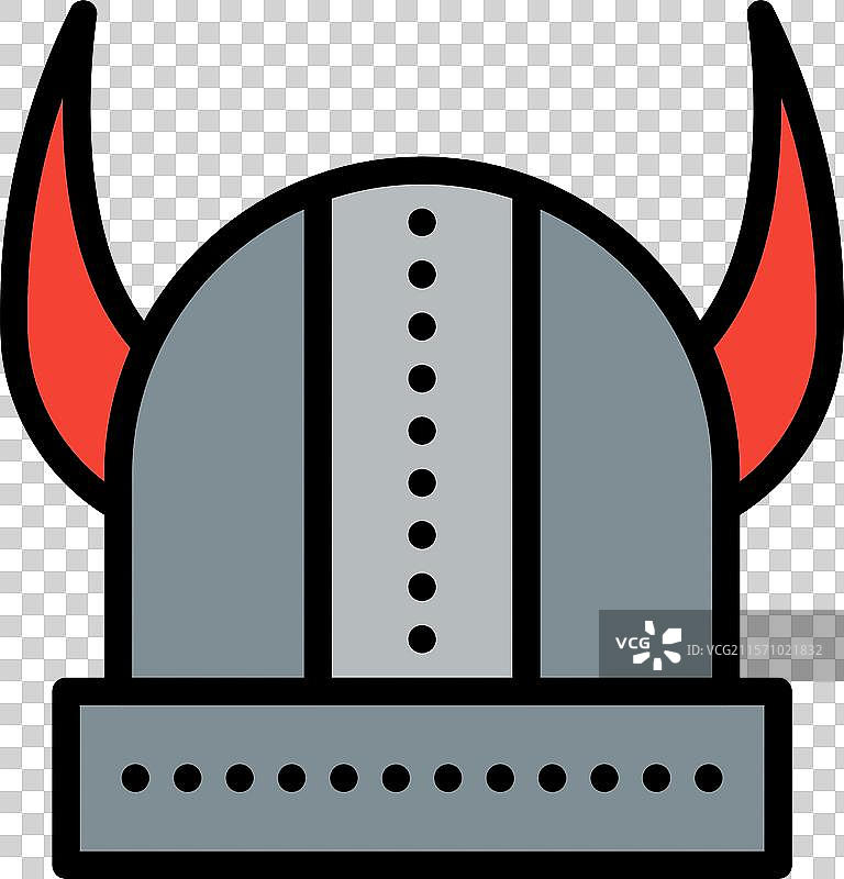 维京头盔图标设计图片素材