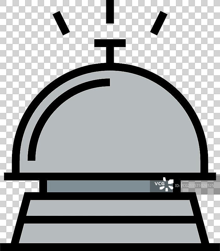 酒店铃铛图标设计图片素材