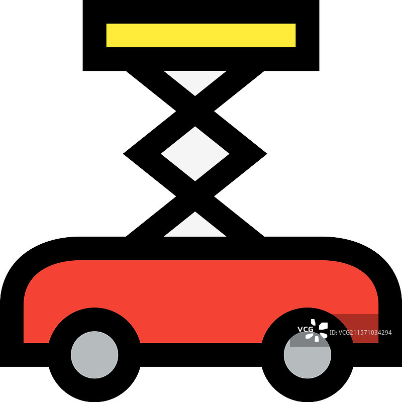 汽车千斤顶图标设计图片素材