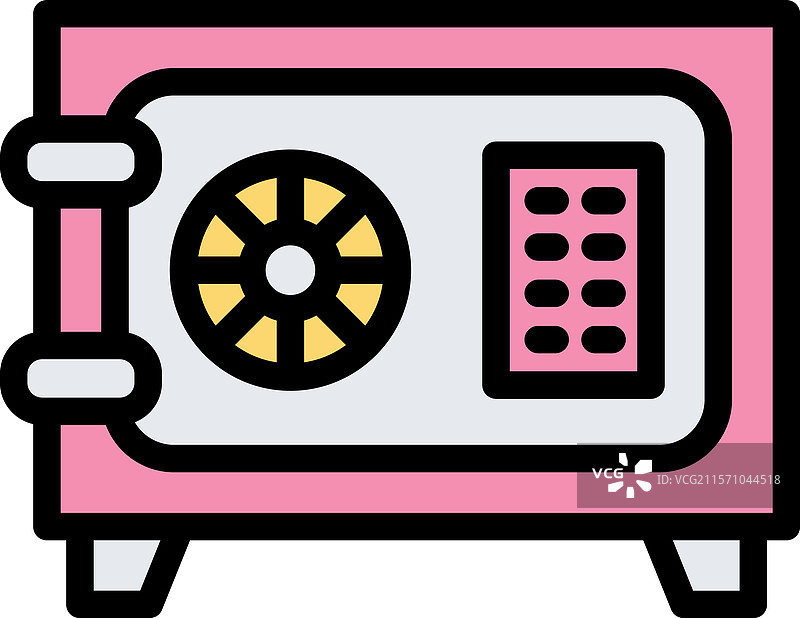 保险箱图标设计图片素材