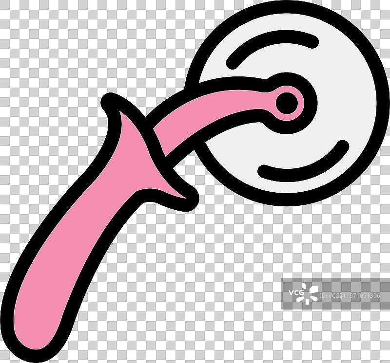 比萨刀图标设计图片素材