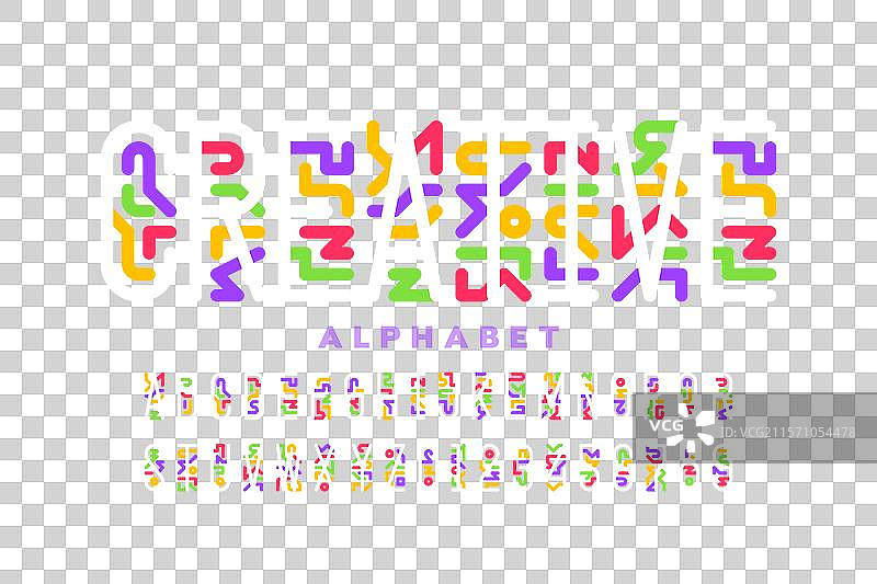 创意现代风格艺术字体设计图片素材