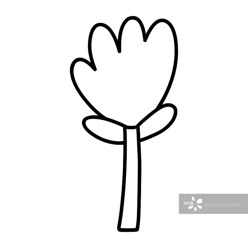 可爱的花朵图片素材