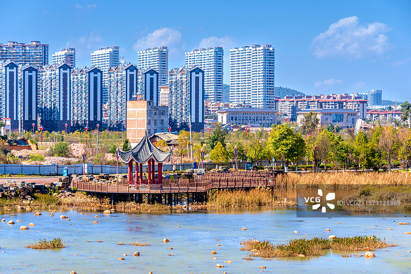 中国云南楚雄彝海公园图片素材