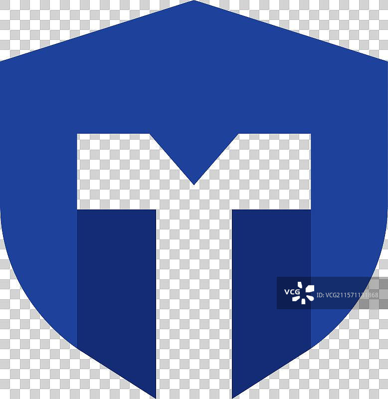 字母T盾牌logo设计 T字母初始logo图片素材
