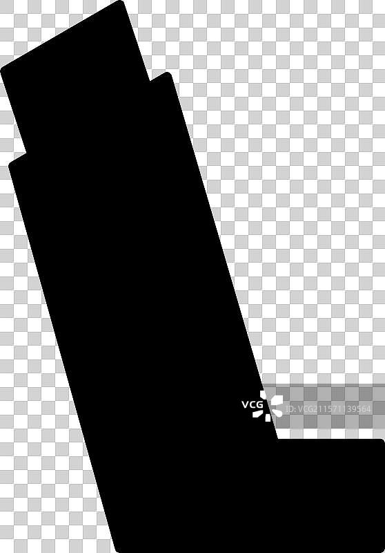 哮喘吸入器设计图标 医药 健康护理图片素材