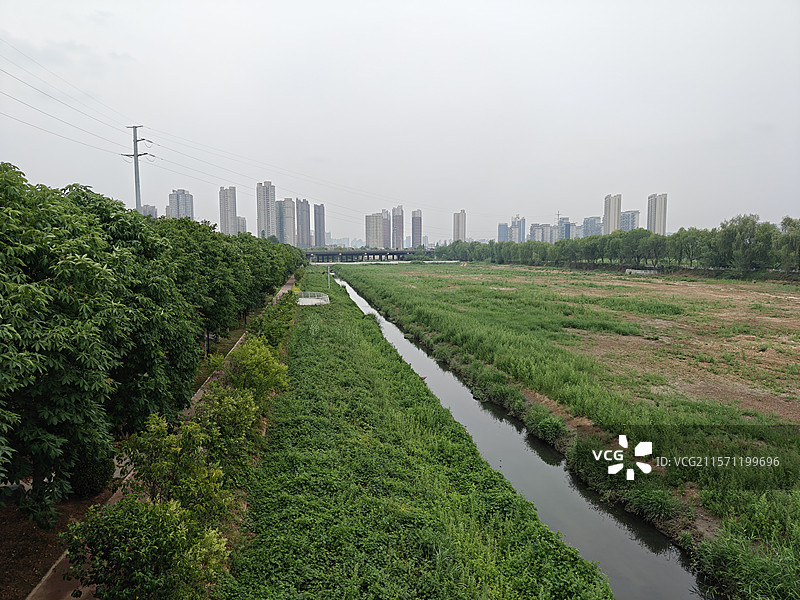 渭南渭河湿地公园图片素材