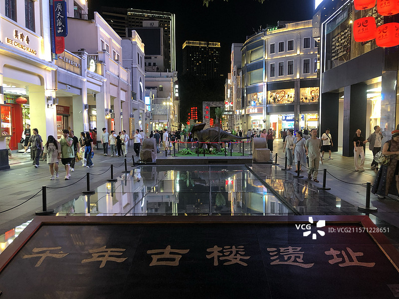 广东广州北京路步行街图片素材