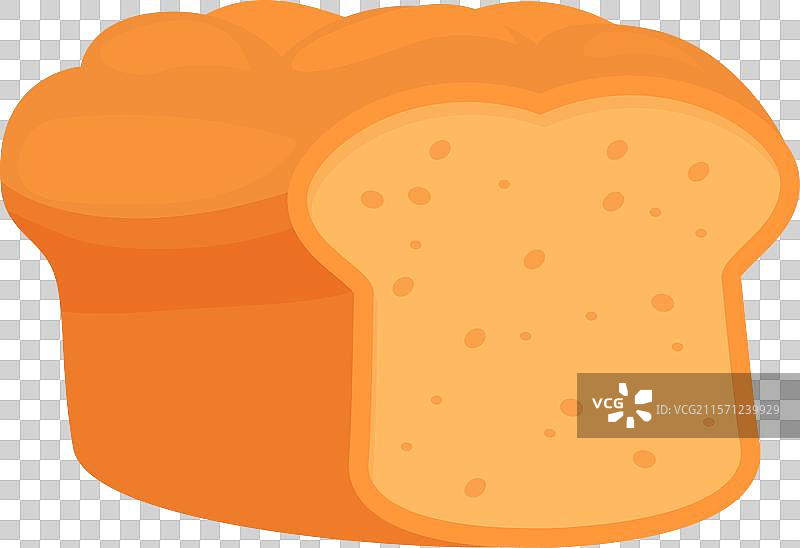 新鲜出炉的面包，柔软的内部展示。图片素材