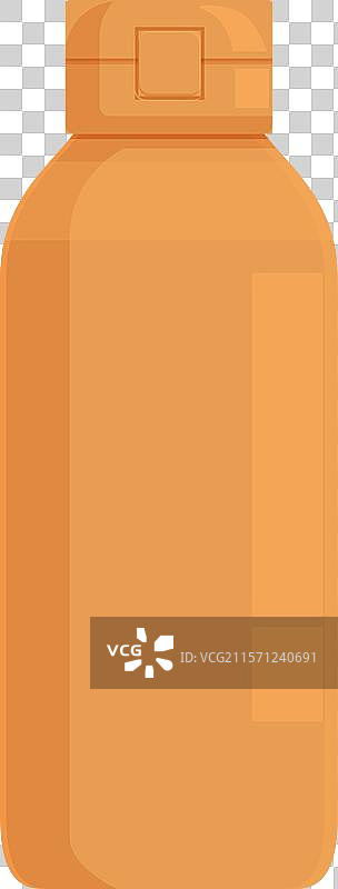 高瓶翻盖洗发水瓶，适用于护发图片素材