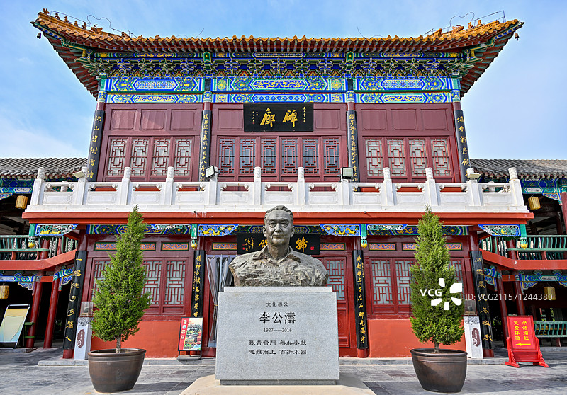 河南省开封市中国翰园碑林图片素材
