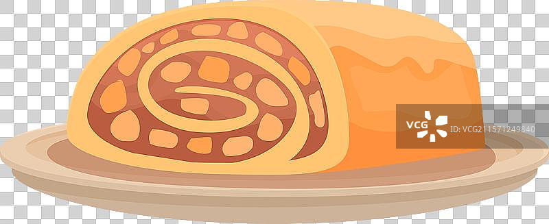 美味的传统甜点巴克拉瓦放在上面图片素材