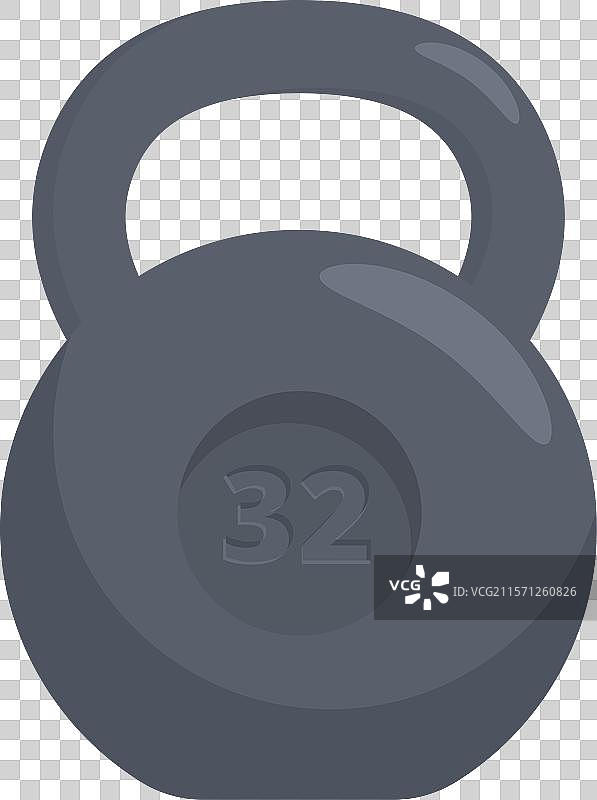 重型壶铃举重器材图片素材