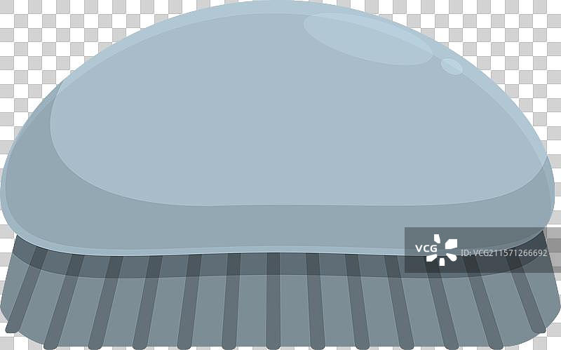 用于多种用途的塑料手柄清洁刷图片素材