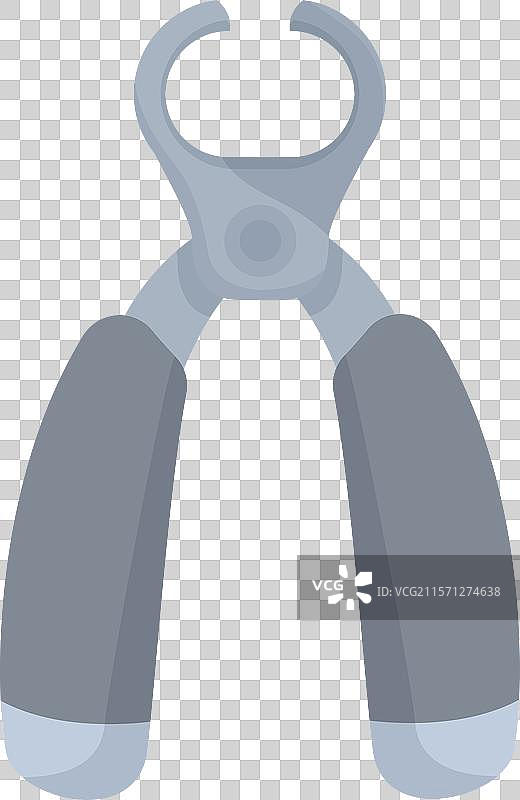 宠物指甲剪展示锋利的刀片用于美容图片素材